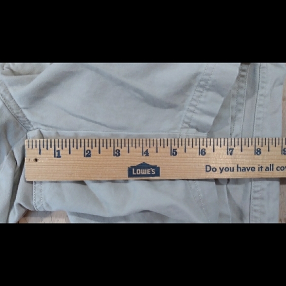 Original Khaki Co. tan men's cargo shorts waist 44 - Picture 8 of 8